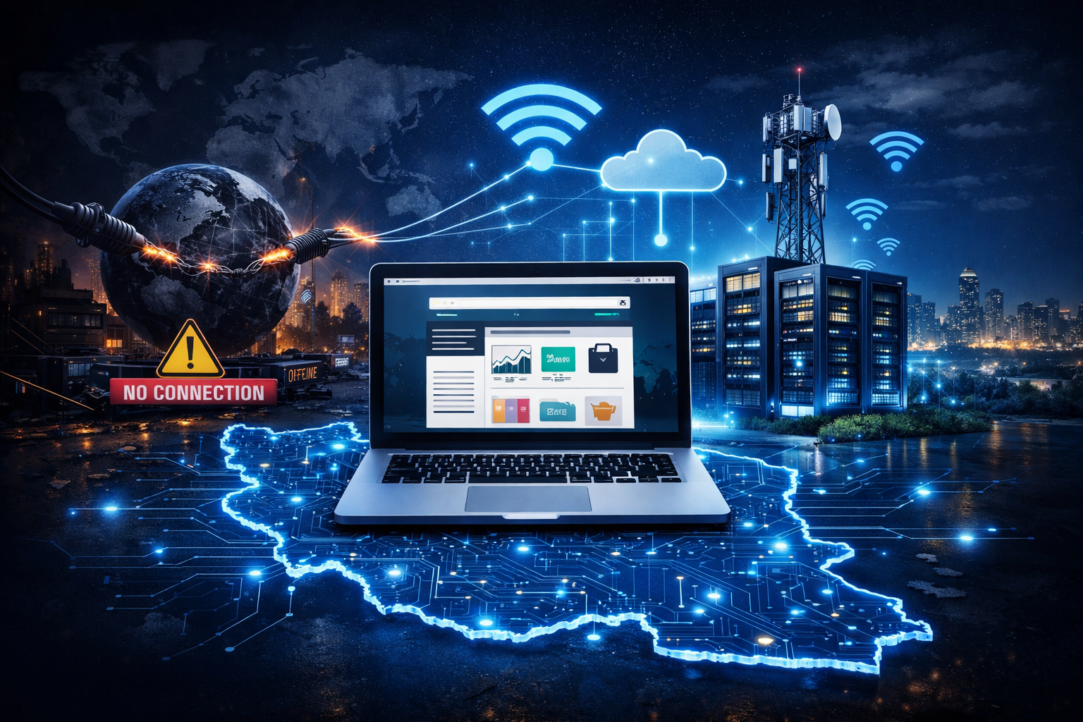 سایت در اینترنت بومی